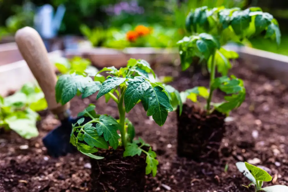 Plants de légumes près de Laroque-d'Olmes